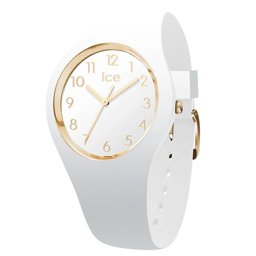 34mm Glam Collection White & Gold Womens Watch By ICE-WATCH (Arabic) image