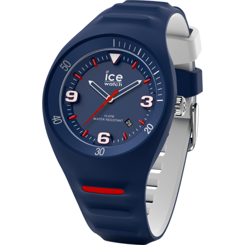Leclercq Collection Blue/White Watch with Blue Strap By ICE