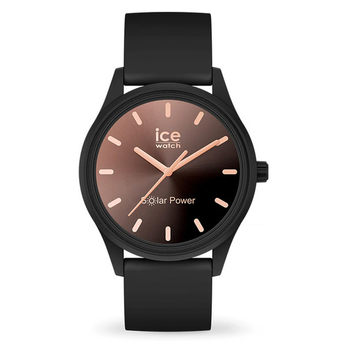 36mm Solar Power Collection Black Sunset Womens Watch By ICE-WATCH