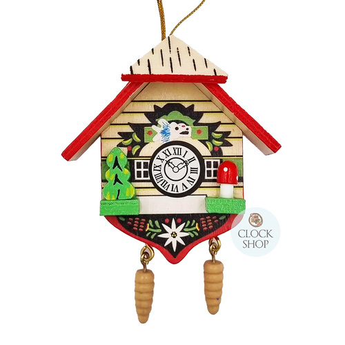 8cm Swiss House Chalet Fridge Magnet image