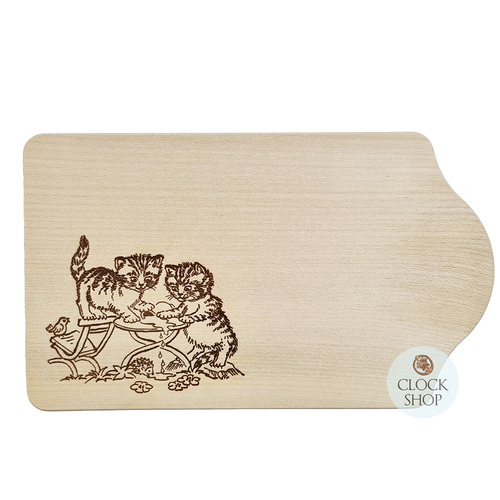 Wooden Chopping Board (Cats) image