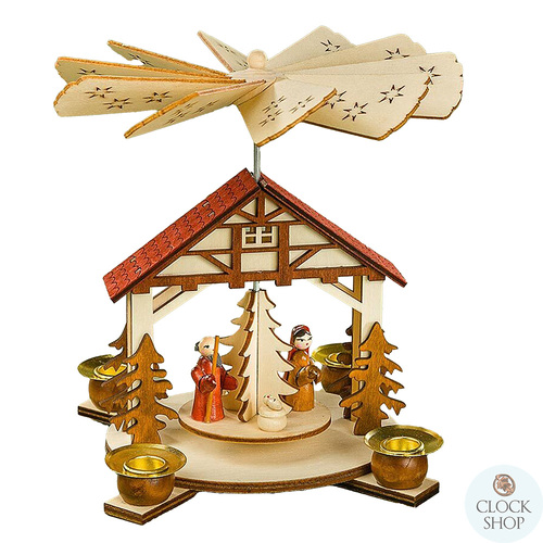 19cm Nativity Christmas Pyramid image