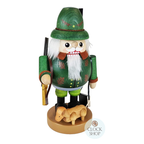 21cm Hunter & Dog Nutcracker By Richard Glässer image