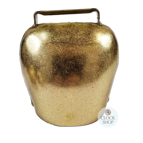 13cm Gold Cowbell