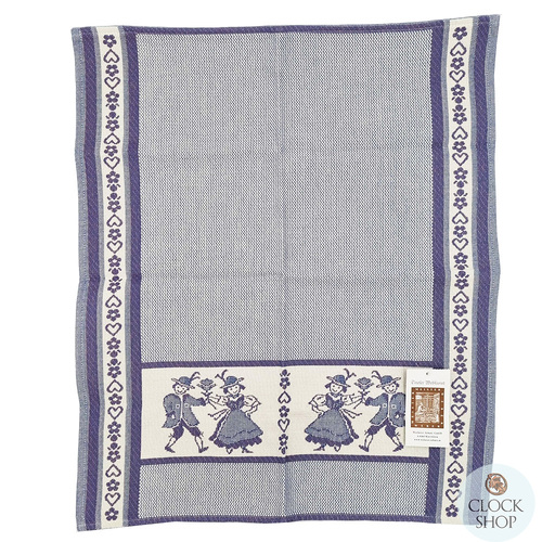 Blue Dancers Tea Towel By Schatz (60 x 50cm) image