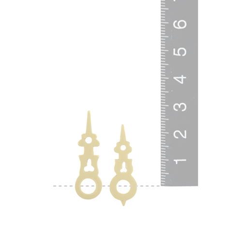Cream Plastic Cuckoo Clock Hands (28mm & 23mm) image