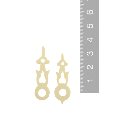 Cream Plastic Cuckoo Clock Hands (35mm & 30mm) image