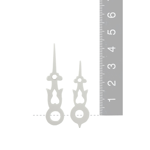 White Plastic Cuckoo Clock Hands (43mm & 33mm) image
