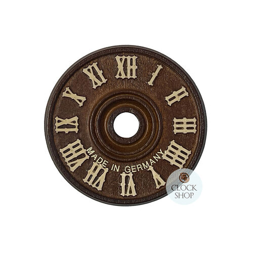60mm Brown Wooden Cuckoo Clock Dial image