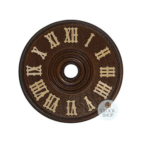 70mm Brown Wooden Cuckoo Clock Dial image