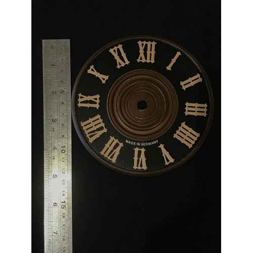 Dial For Cuckoo Clock Wooden Black Dial 130mm