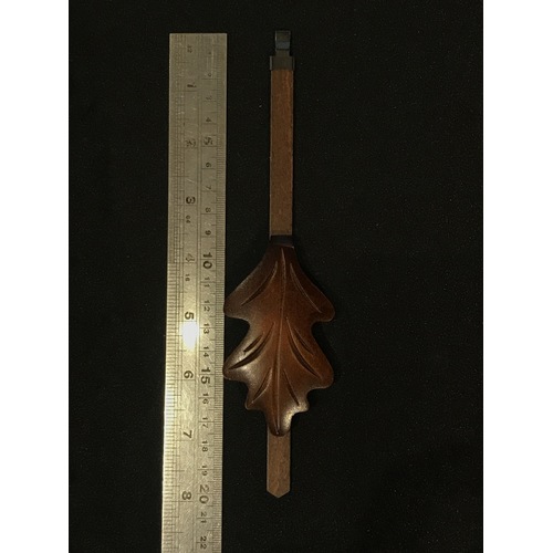 Cuckoo Clock Mechanical Pendulum Oak Leaf Rod Length 210mm