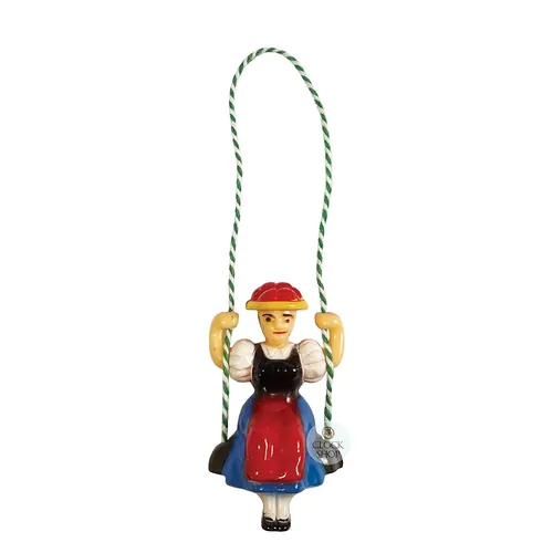 Swinging Bayern Girl Novelty Quartz Clock Pendulum (125mm) image