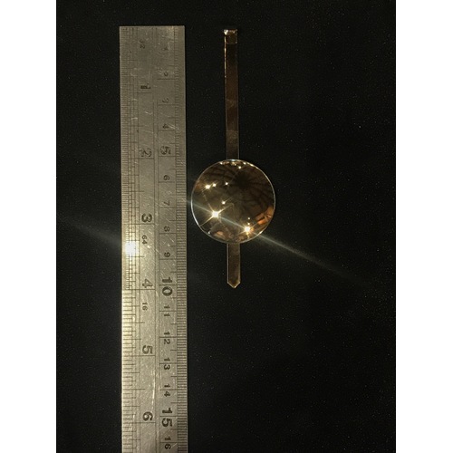 Pendulum For Novelty Battery Clock Gold With Medium Bob 100mm