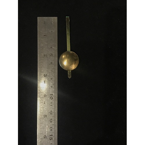 Pendulum For Novelty Battery Clock Gold With Small Bob 80mm