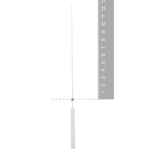 White Euroshaft Quartz Seconds Hand (125mm) image