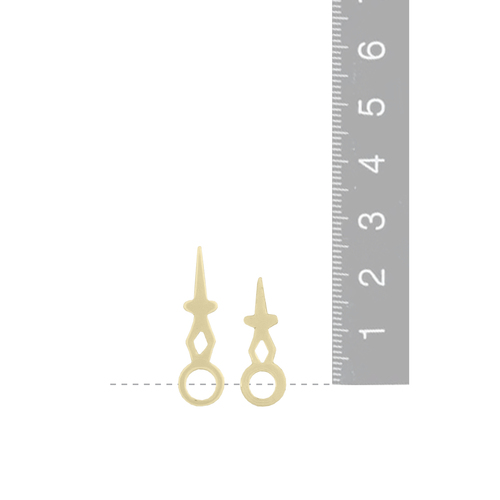 Cream Plastic Cuckoo Clock Hands (25mm & 20mm) image