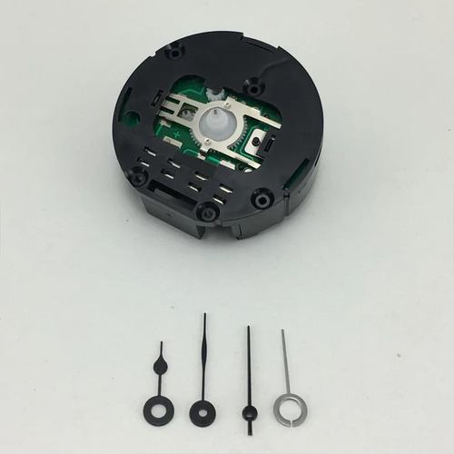 German Round Alarm Clock Quartz Movement - 9.7mm Shaft (Suits Dials 0-1mm Thick)