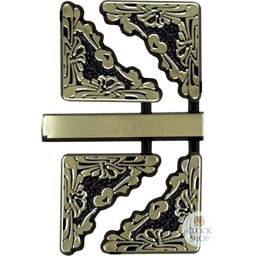 24mm Gold & Black Corners For Clock Dial image