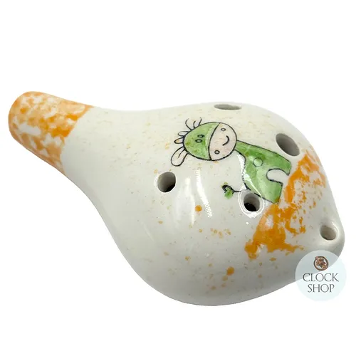 Yellow Ocarina Whistle 10cm image