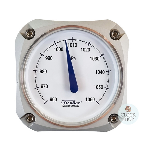 9.7cm Silver Edition Cockpit Series Barometer By FISCHER image