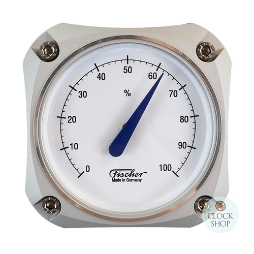 9.7cm Silver Edition Cockpit Series Hygrometer By FISCHER image