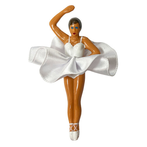Ballerina With Satin Skirt For Music Boxes 