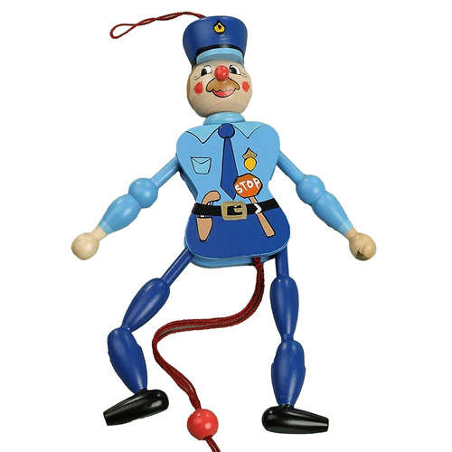 19cm Jumping Jack Policeman image