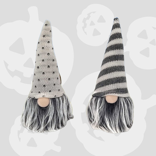 18cm Grey And White Gnome- Assorted Designs image