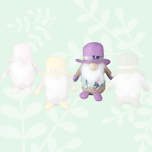 Paddy- The Lucky Charms | 14cm Purple Leprechaun Gnome