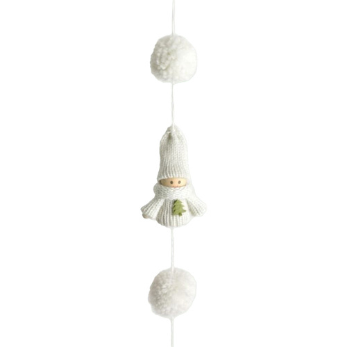 160cm Christmas Boy Hanging Ornament With White Hat image