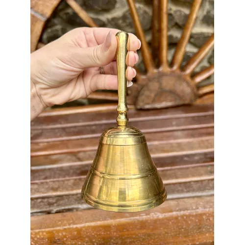 Brass Table Bell (Without Enamel Finish) image