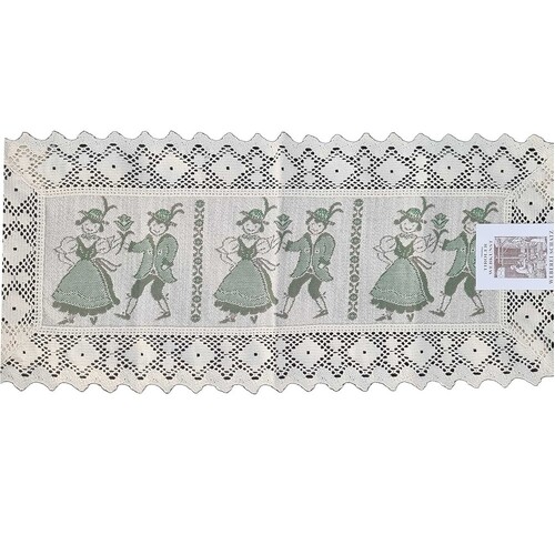 Green Dancers Table Runner By Schatz (70cm) image