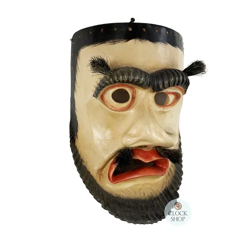 Hand Carved Fasching Mask By Thomas Eyring (Design 1) image