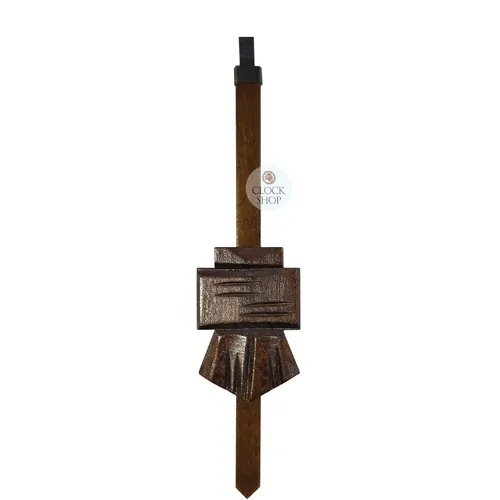Dark Walnut Chalet Style Mechanical Cuckoo Clock Pendulum (180mm) image