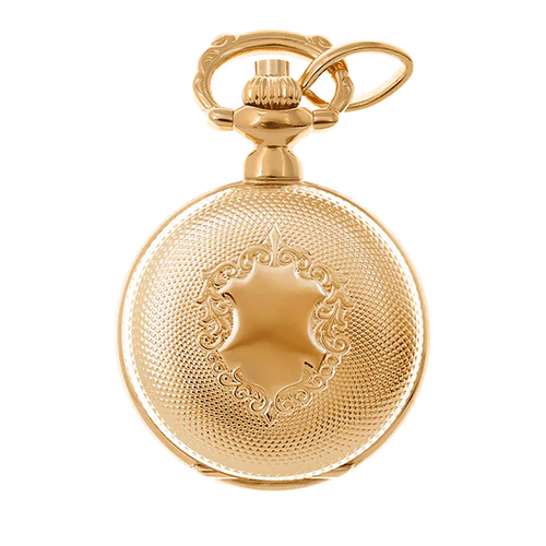 23mm Rose Gold Womens Pendant Watch With Crest By CLASSIQUE (Arabic) image
