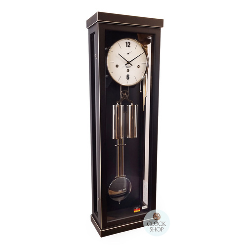 86cm Black 8 Day Mechanical Regulator Wall Clock By HERMLE