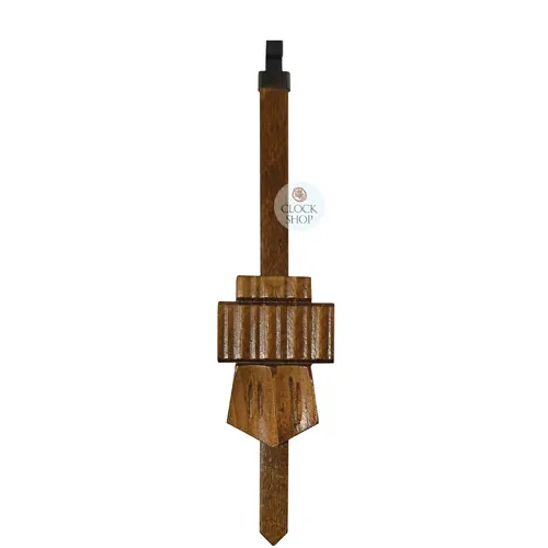 Walnut Chalet Style Mechanical Cuckoo Clock Pendulum (180mm) image