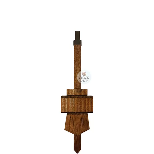 Walnut Chalet Style Quartz Cuckoo Clock Pendulum (160mm) image