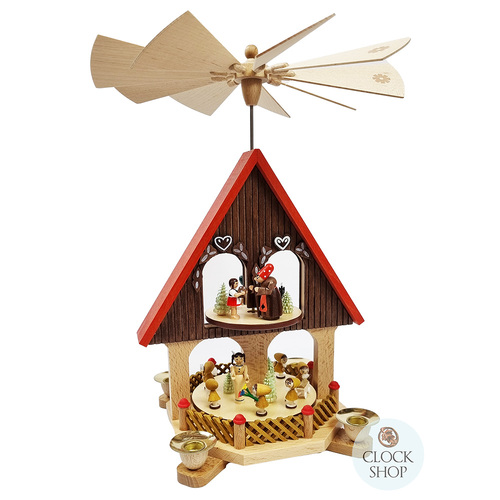 36cm Fairy Tale House Christmas Pyramid By Richard Glässer image