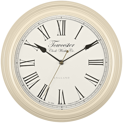 30cm Redbourne Cream Wall Clock By ACCTIM image
