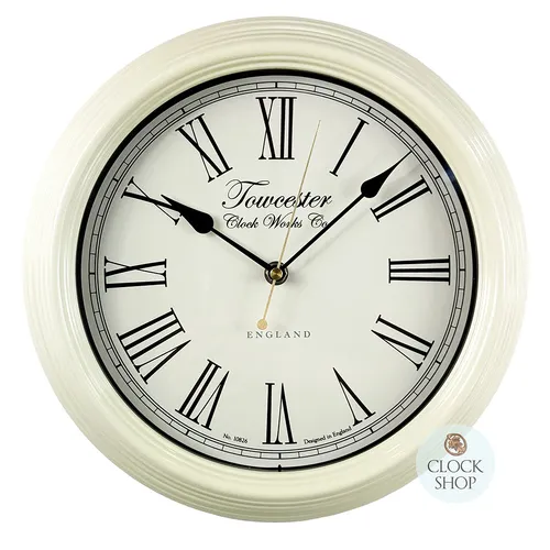30cm Redbourne Cream Wall Clock By ACCTIM image