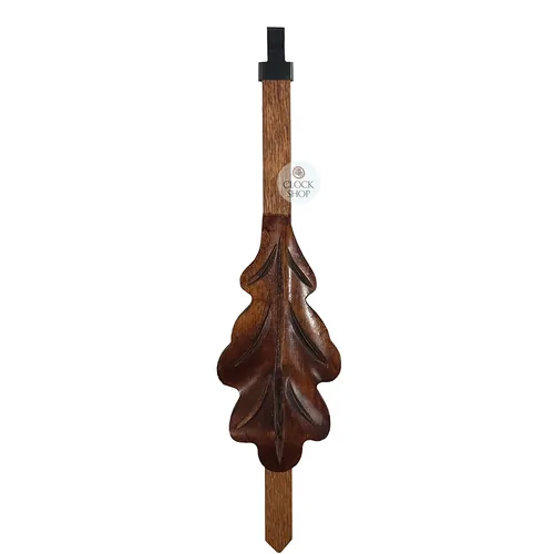 Walnut Oak Leaf Mechanical Cuckoo Clock Pendulum (180mm) image