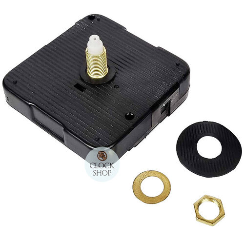 Press Fit Sweep Clock Movement | Fits 3.5mm & 5.5mm Hand Holes- Assorted Shaft Lengths image
