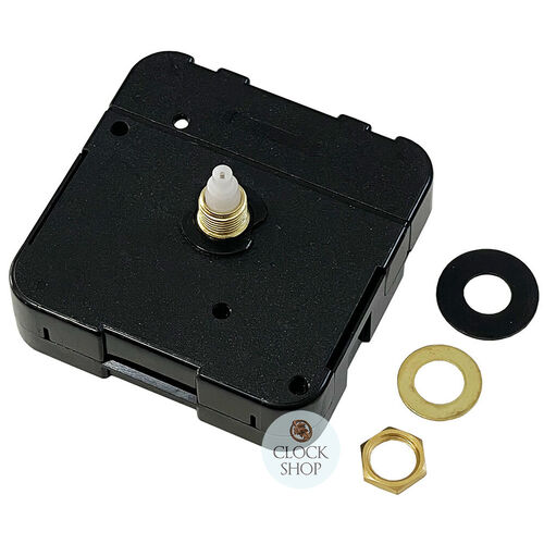 Press Fit Step Clock Movement | Fits 3.1mm & 5.0mm Hand Holes- Assorted Shaft Lengths image